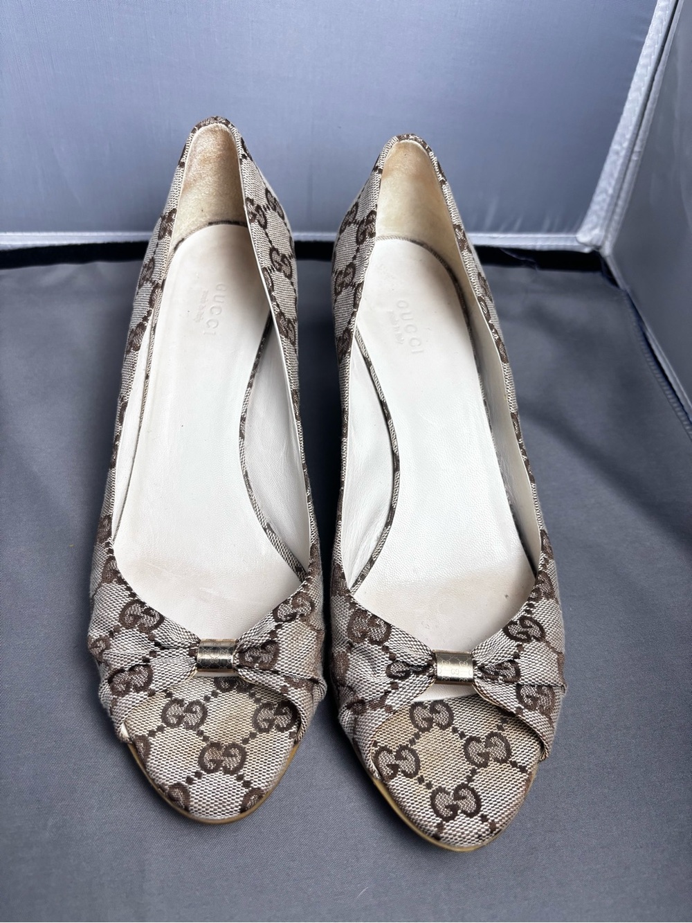 Gucci Women's Peep-Toe Heels